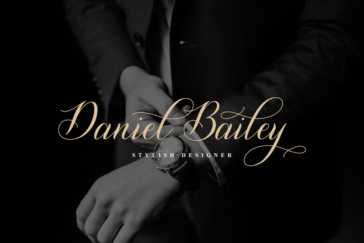Shutterday Stylish Calligraphy Font