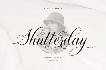 Shutterday Stylish Calligraphy Font