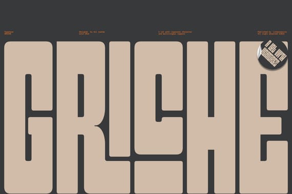 Griche A Display Typeface