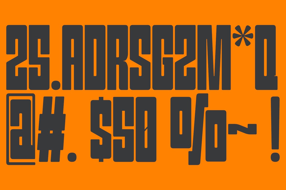 Griche A Display Typeface
