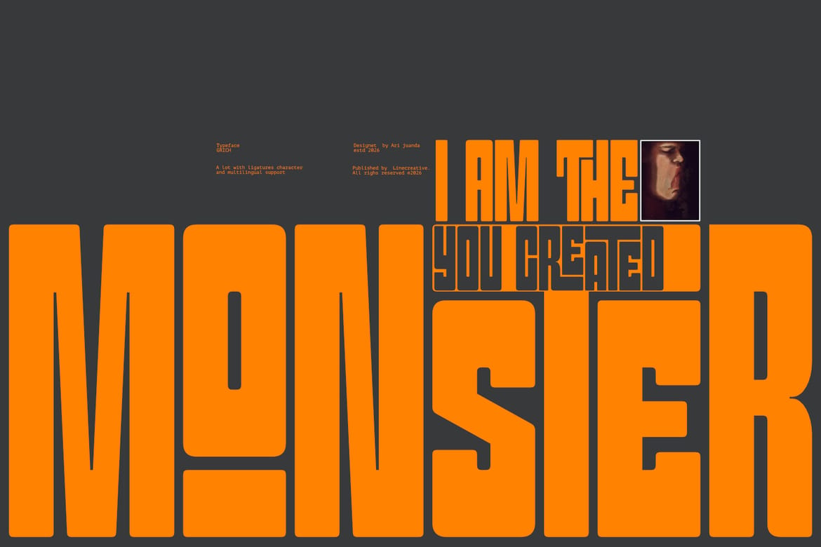 Griche A Display Typeface