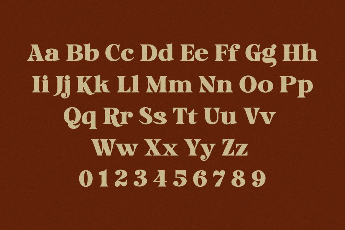 Avedoria Retro Serif Font