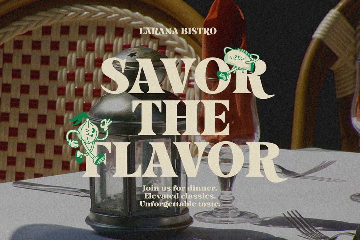 Avedoria Retro Serif Font