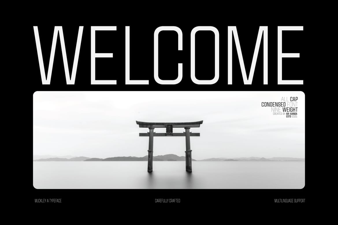 Muckley A Condensed Display font