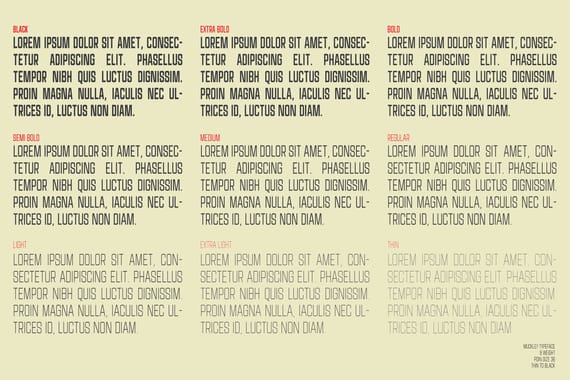 Muckley A Condensed Display font
