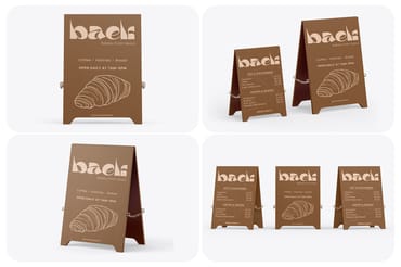Premium Outdoor Sign Board Mockups