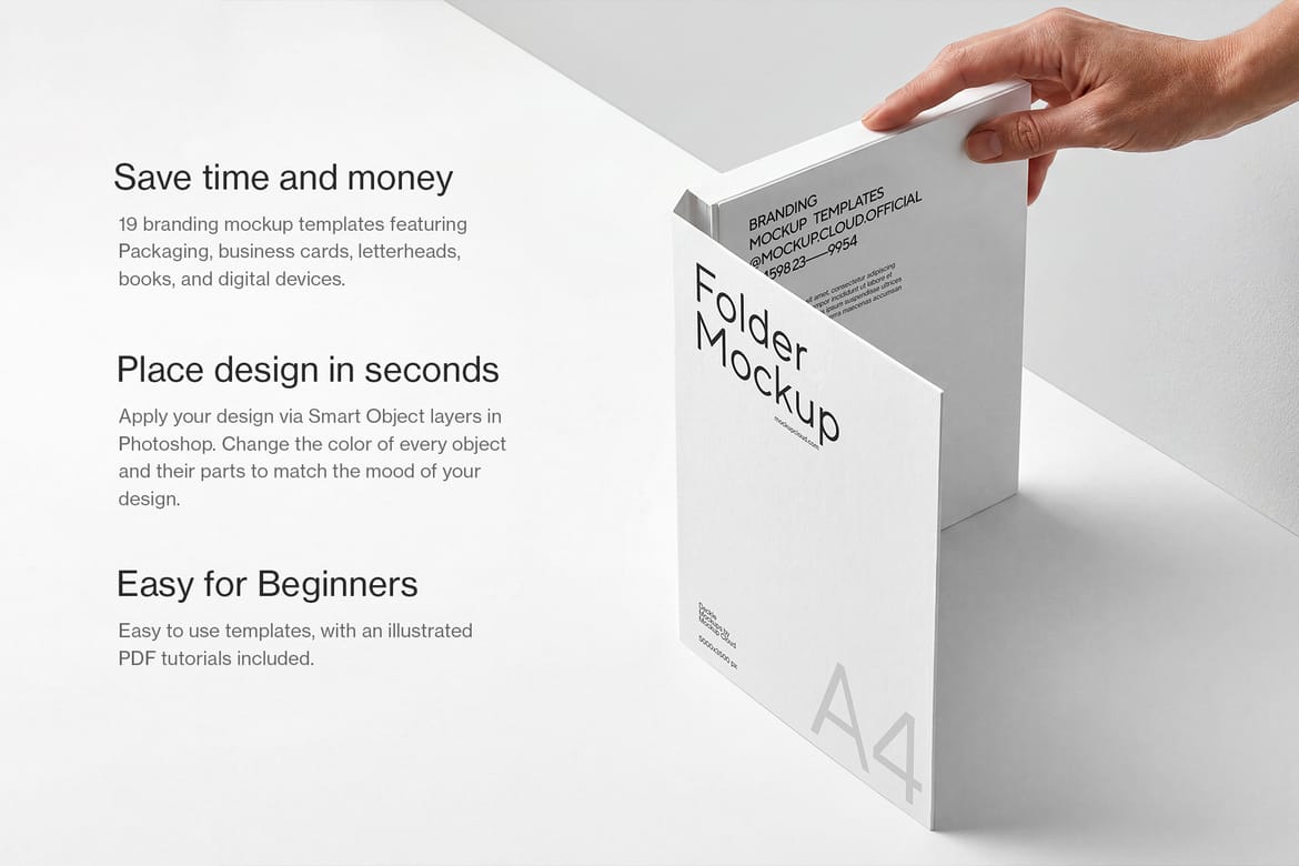 Identity Branding Mockups / Deckle Series
