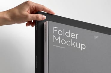 Book Mockup / Deckle Series 02