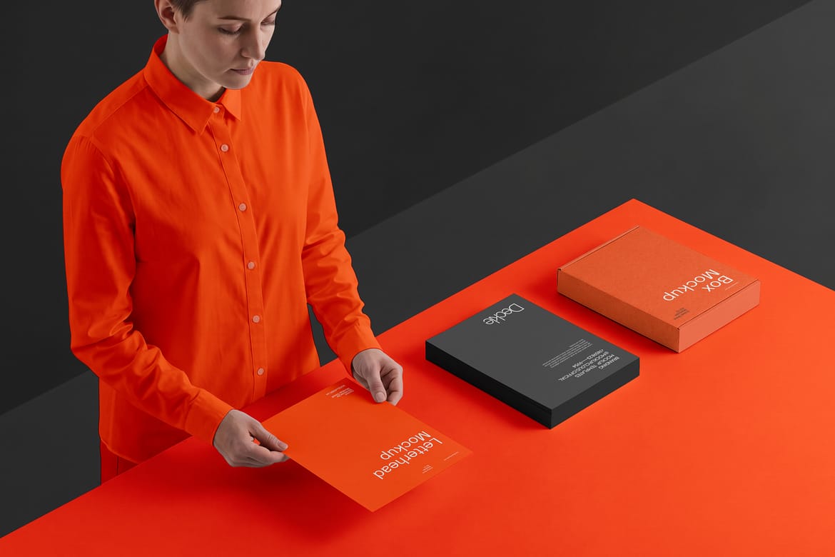 Branding Mockup / Deckle Series