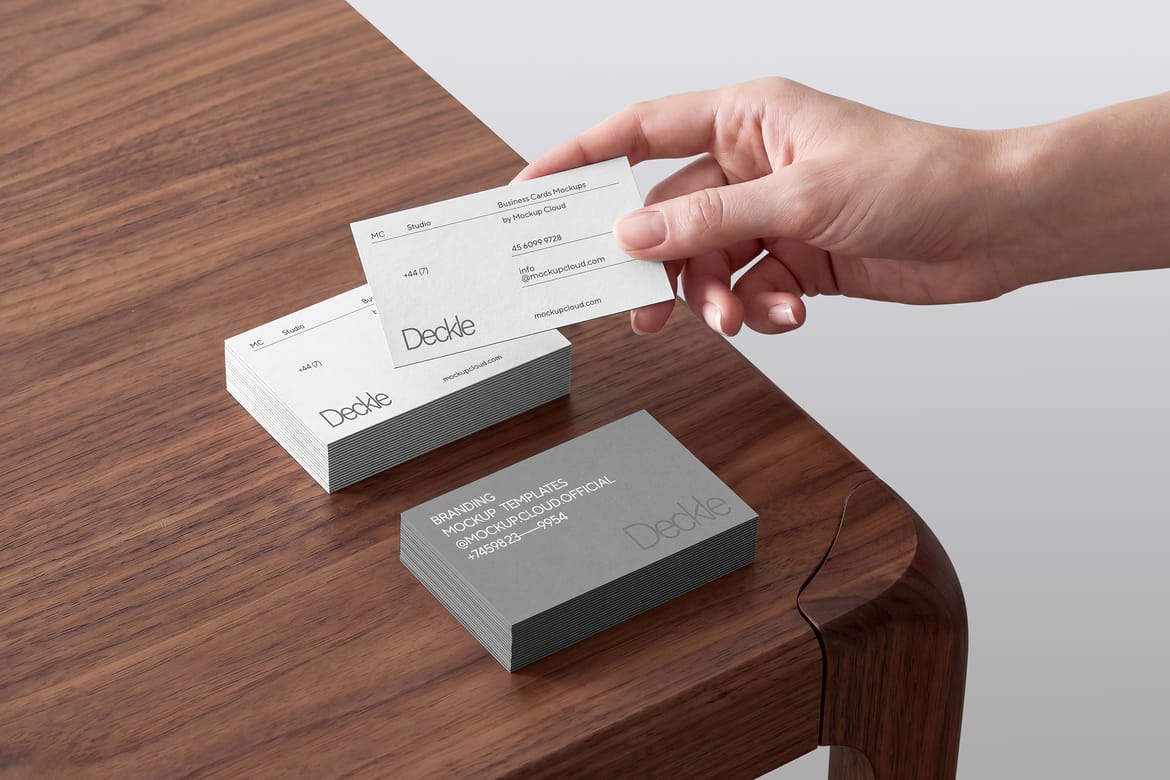Identity Branding Mockups / Deckle Series