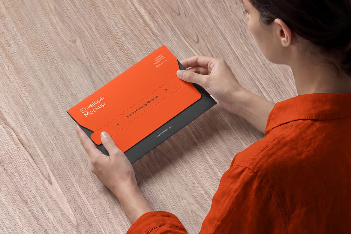 Envelope Mockup / Deckle Series 02