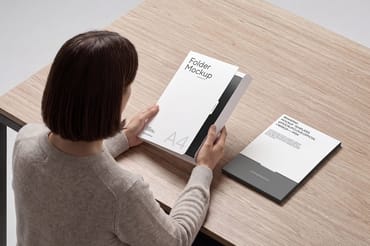 Folder Mockup / Deckle Series 01