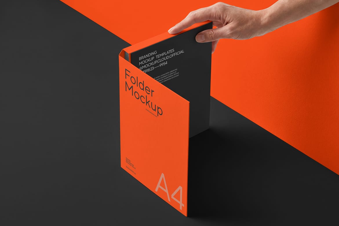 Folder Mockup / Deckle Series 02