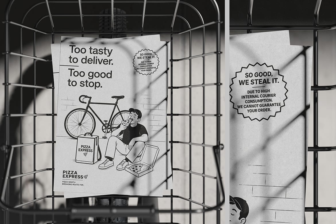Bicycle Basket Flyer Mockup