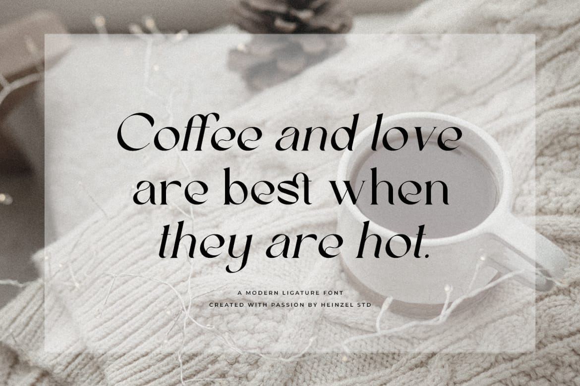 Scoth Brace Modern Ligature Font