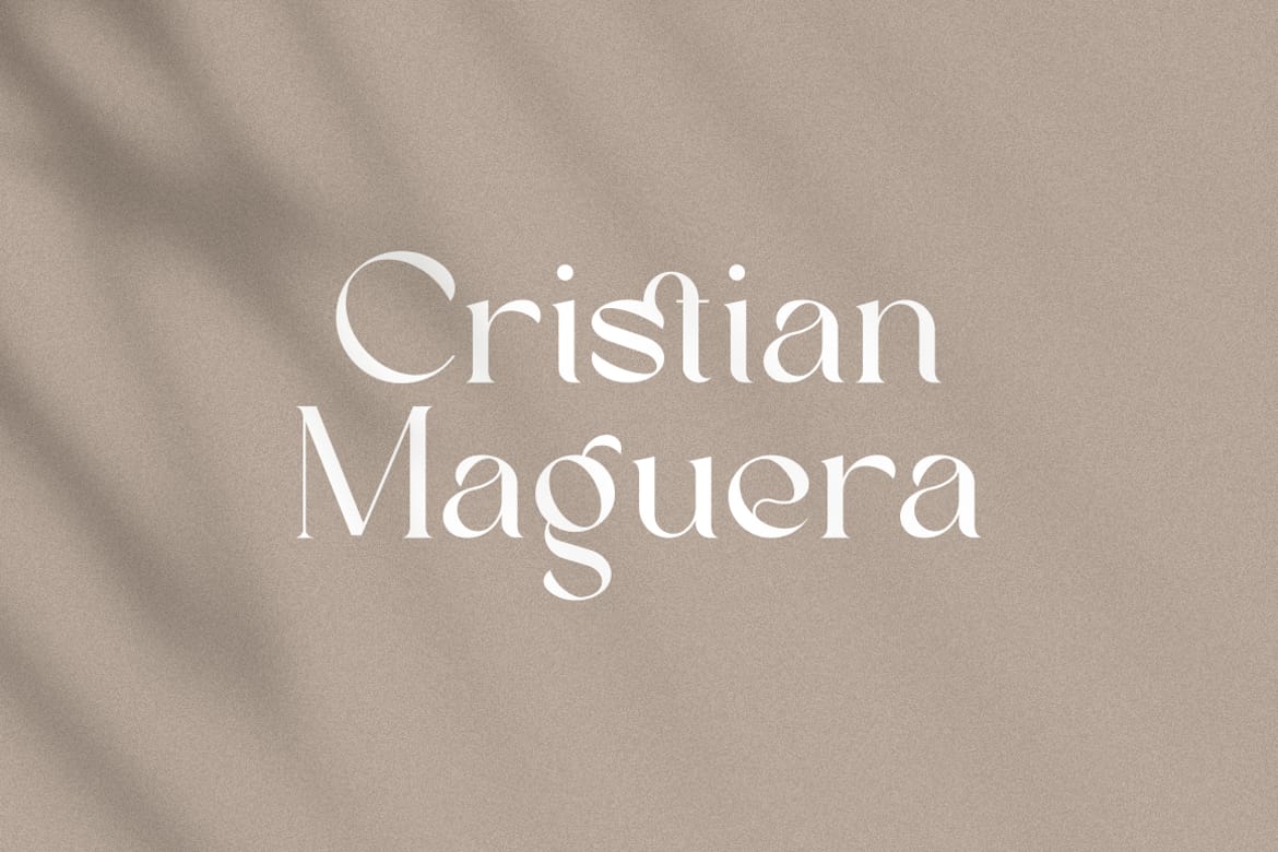 Scoth Brace Modern Ligature Font
