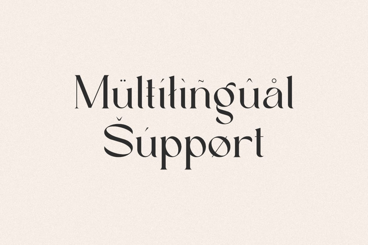 Scoth Brace Modern Ligature Font