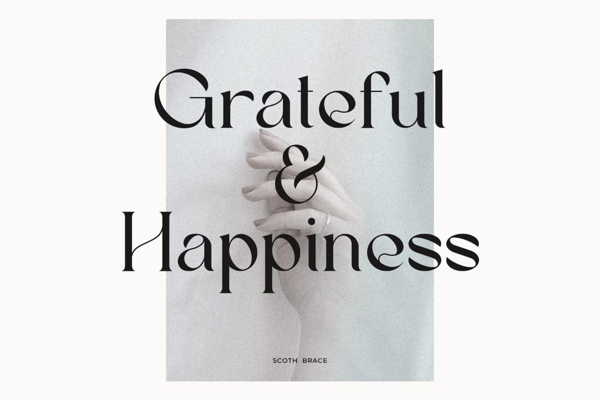 Scoth Brace Modern Ligature Font
