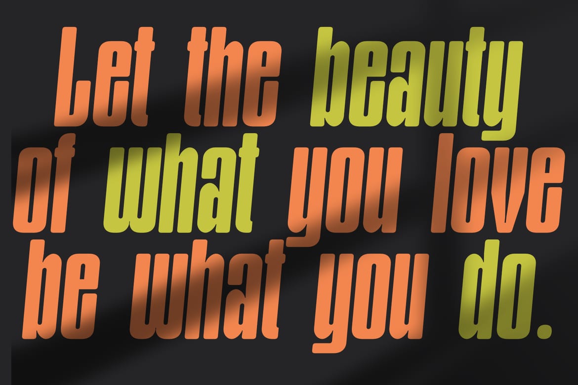 Higed - Condensed Display Font
