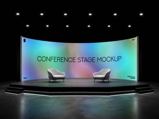 Conference Stage Mockup