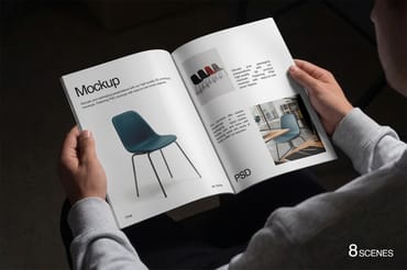 Lifestyle Magazine Mockup