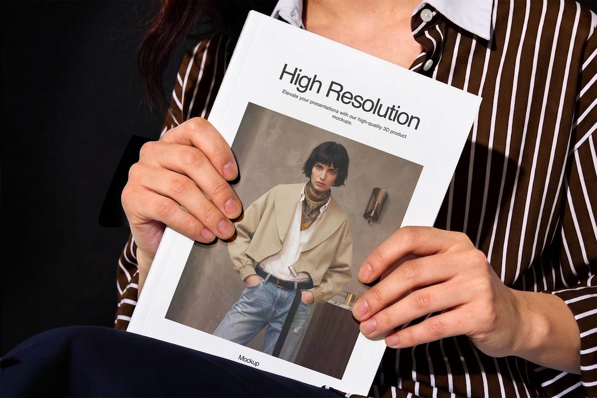 Lifestyle Magazine Mockup
