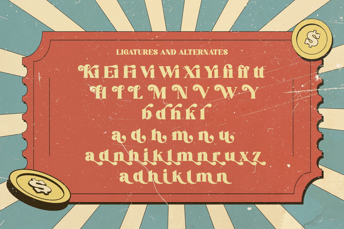 Kindfield Modern Retro Serif Font