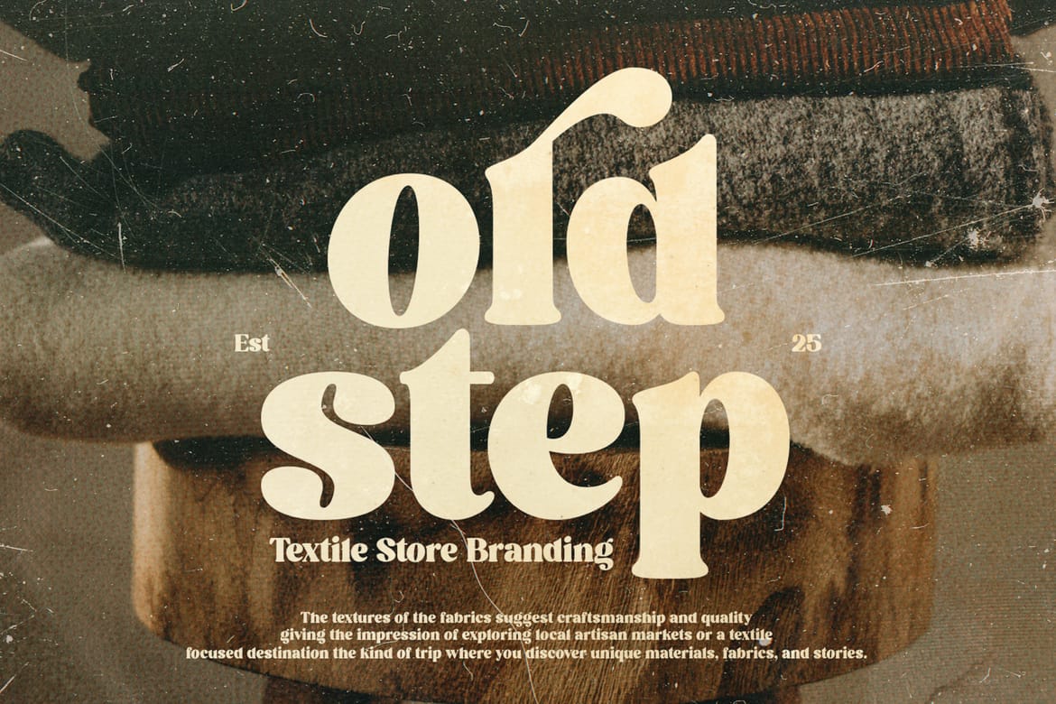 Kindfield Modern Retro Serif Font
