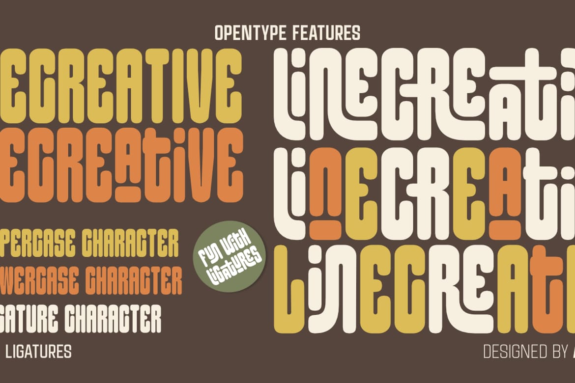 Lifloon-Fun Ligatures Font
