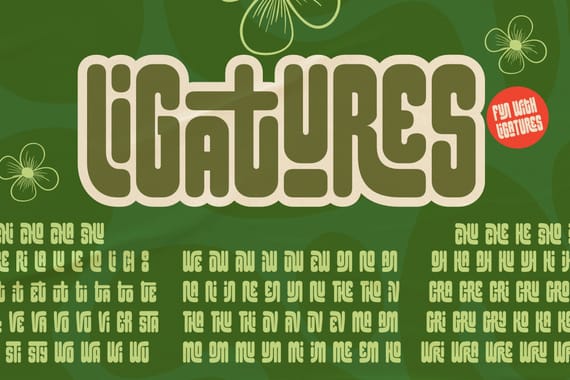 Lifloon-Fun Ligatures Font