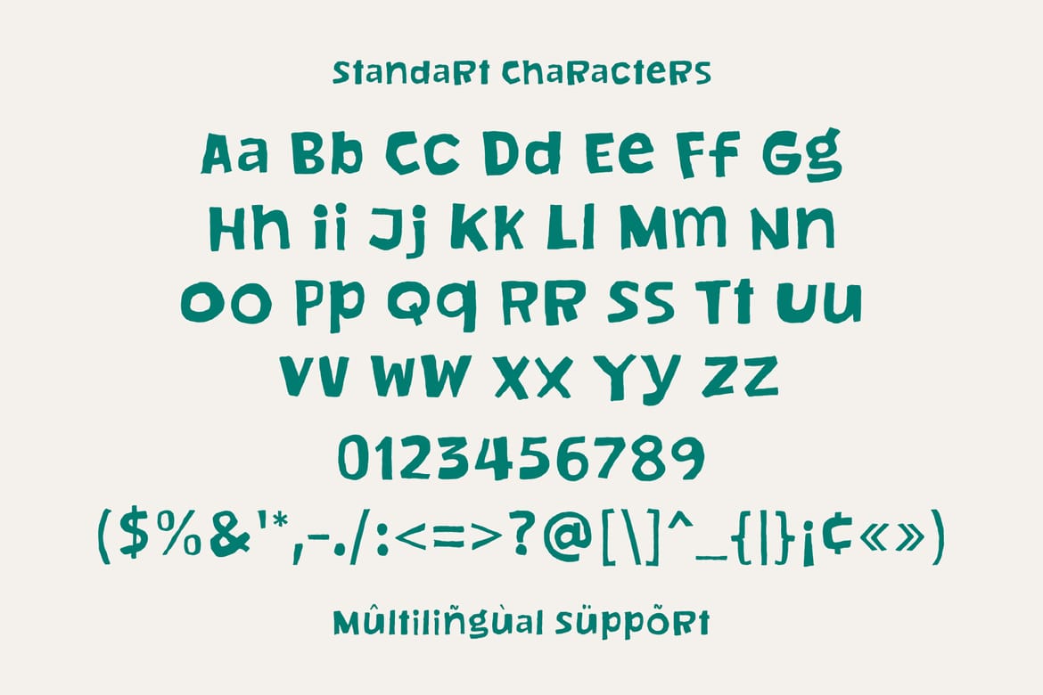 Rugmelt – Rugged Messy Display Font