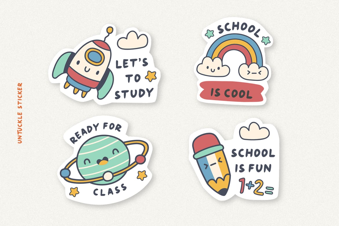 Untuckle Playful Font