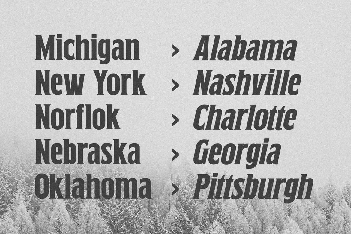 Southfolk Bold Serif Font