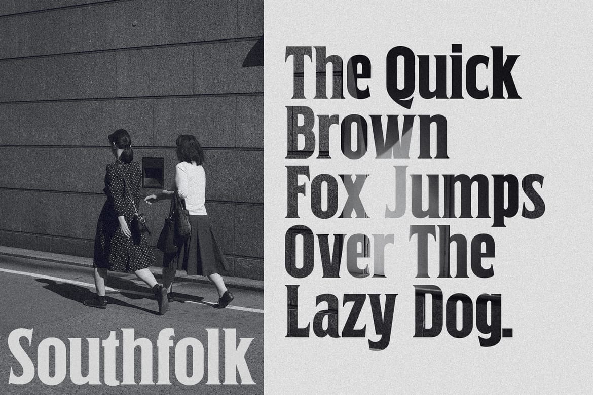 Southfolk Bold Serif Font