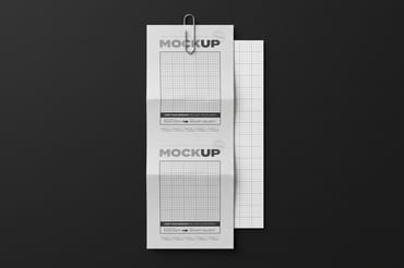 Ticket Receipt Mockups Collection