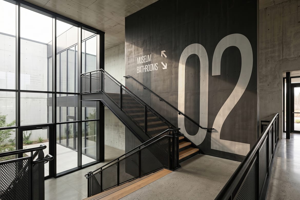 Big Wall Campus Signage Mockups