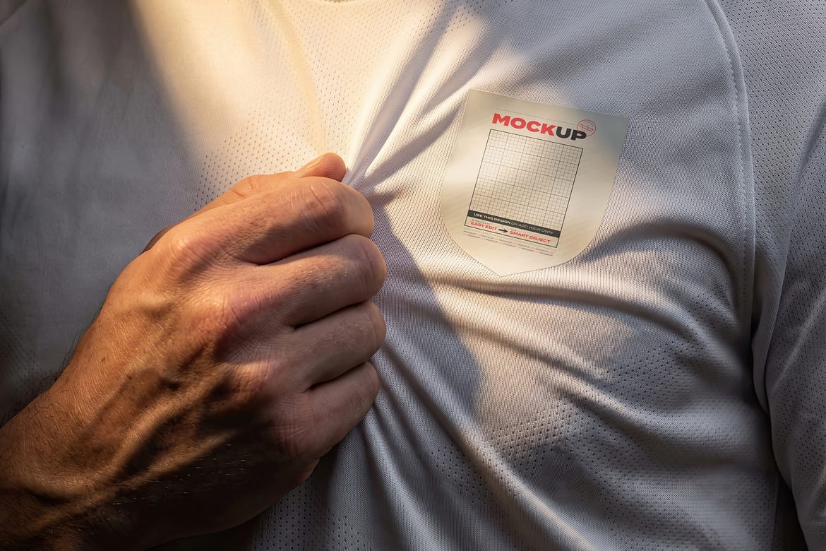 Emblem on Shirt Mockups