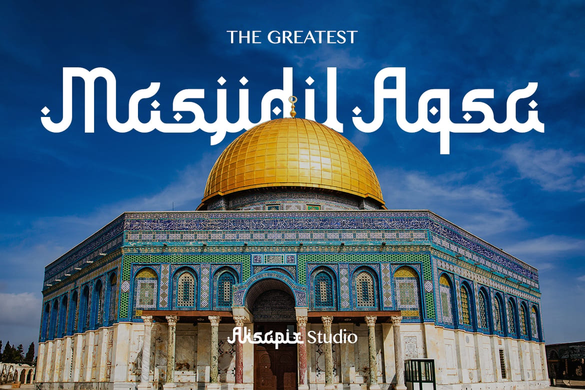 Al Filastiniyyun - Arabic Style Font