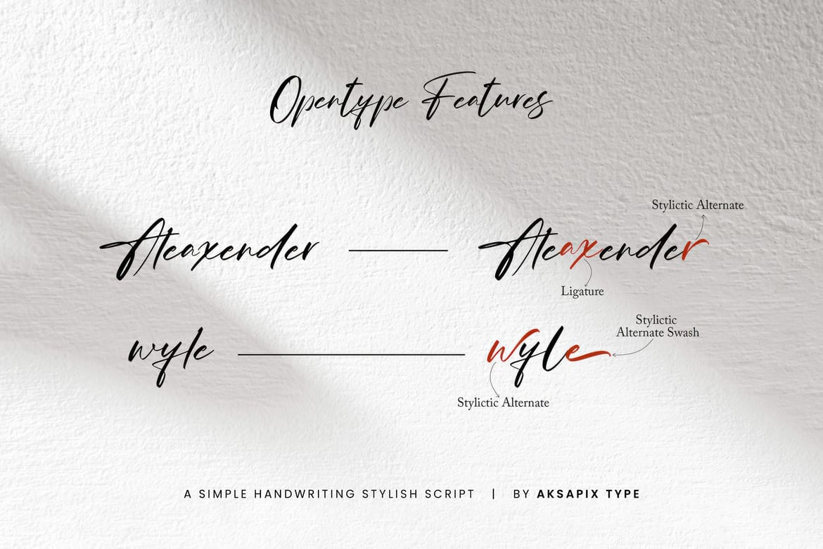 Arianthea Signature - Script Font
