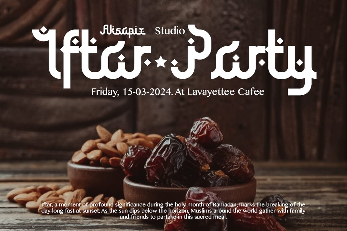 Al Filastiniyyun - Arabic Style Font
