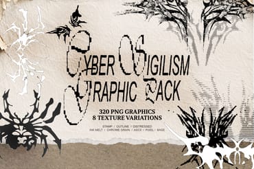Cyber Sigilism Graphic Pack