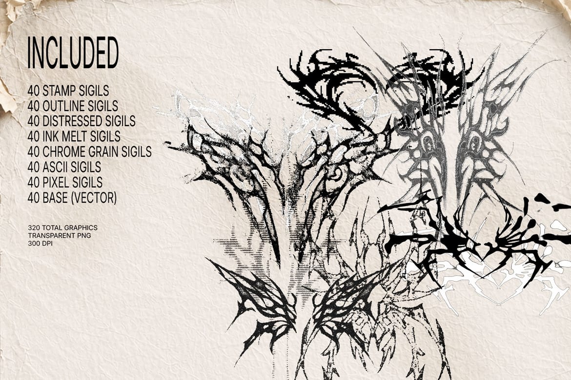Cyber Sigilism Graphic Pack