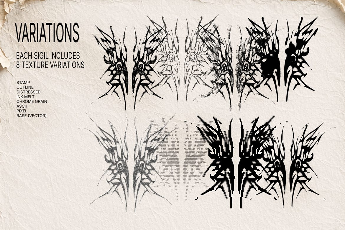 Cyber Sigilism Graphic Pack