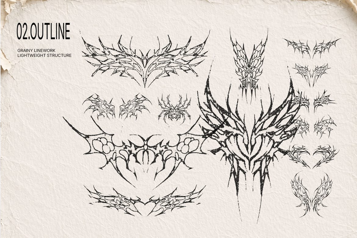 Cyber Sigilism Graphic Pack