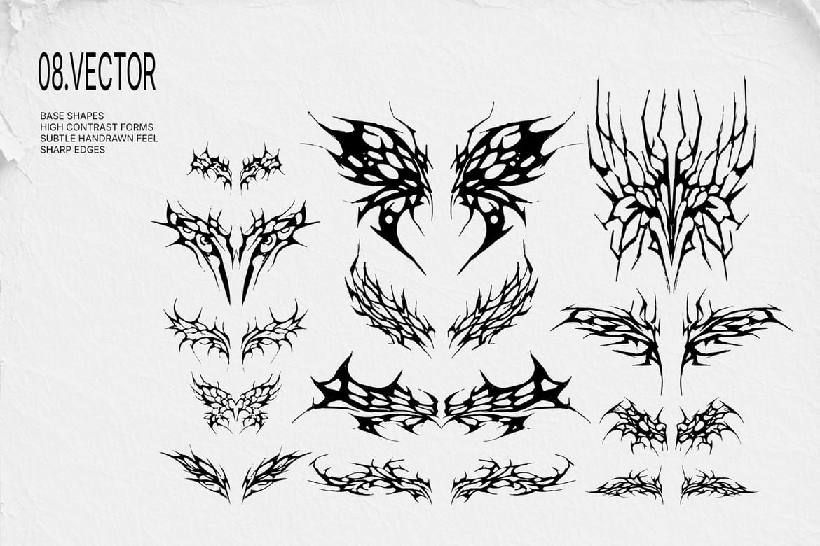 Cyber Sigilism Graphic Pack