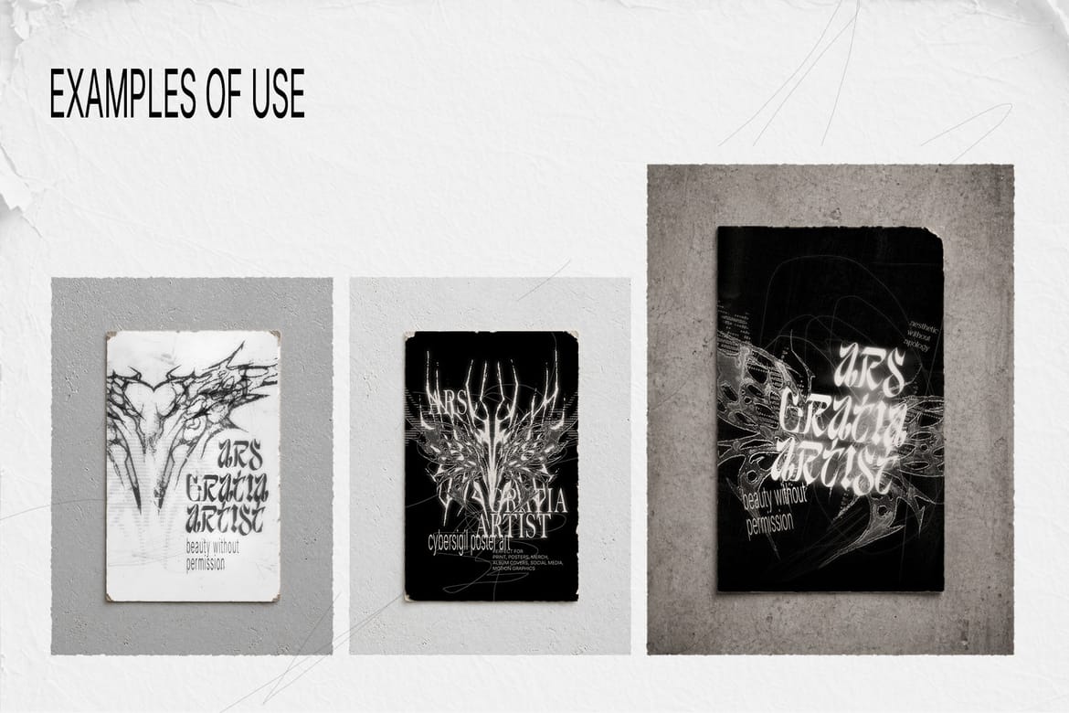 Cyber Sigilism Graphic Pack