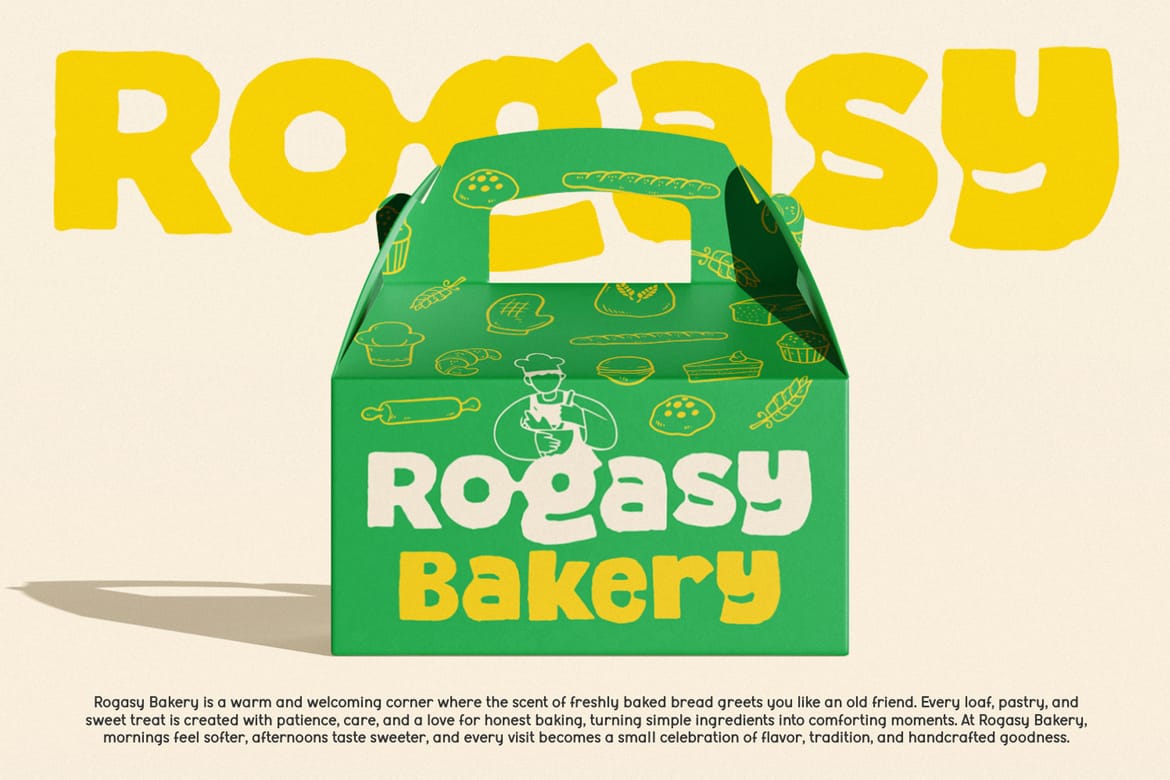 Chunky Popys Sticky Display Typeface
