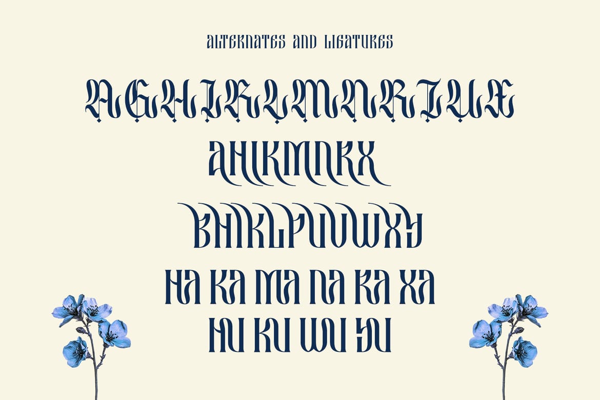 Besquen Blackletter Font