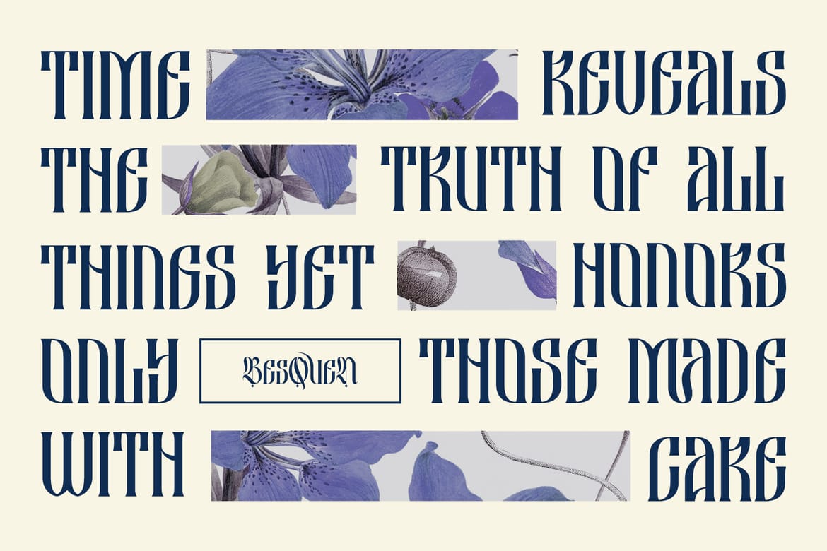Besquen Blackletter Font