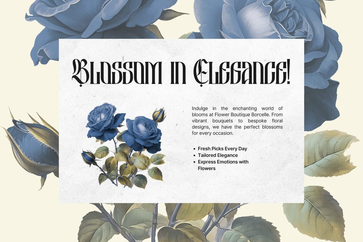 Besquen Blackletter Font